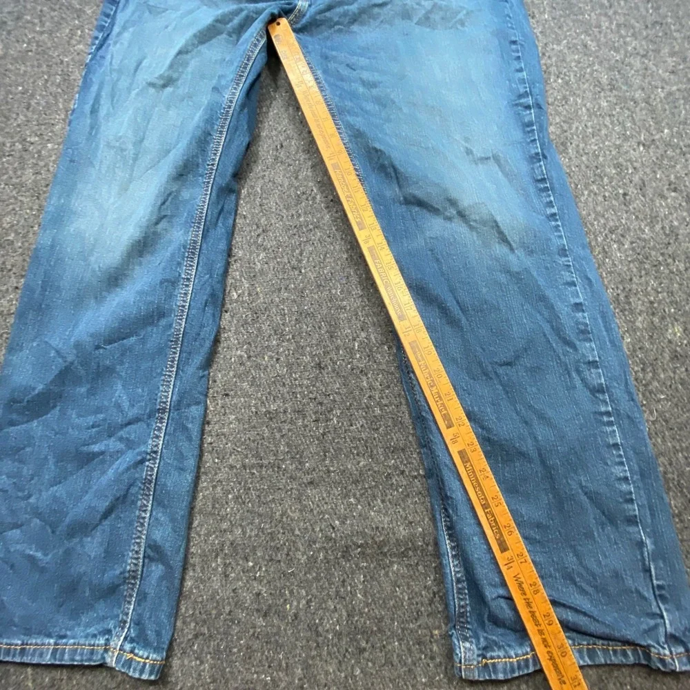 Levi 541 Athletic Taper Jeans 42x32‎ Mens Blue Stretch Denim Medium Wash